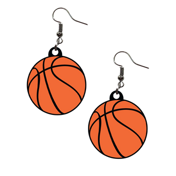 Basketball Earrings