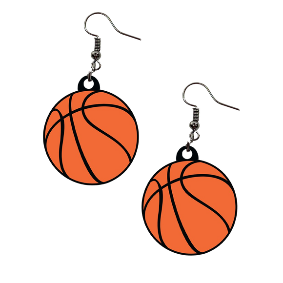 Basketball Earrings