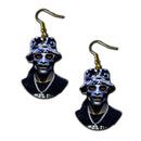 Zombie Snoop Dogg Earrings-3