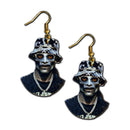Zombie Snoop Dogg Earrings-2