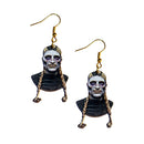 Zombie Country Music Star Earrings-3