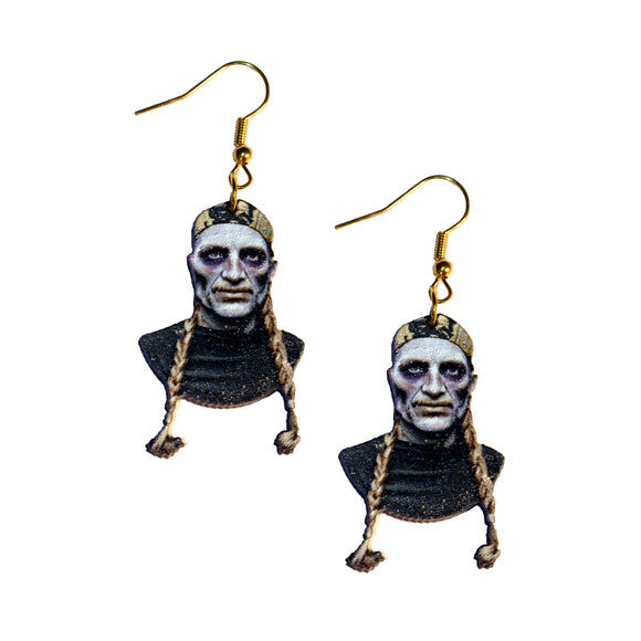 Zombie Country Music Star Earrings