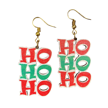 Ho Ho Ho Holiday Earrings