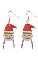 Christmas Country Music Star Earrings-1