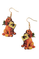 Christmas Dog Earrings-2