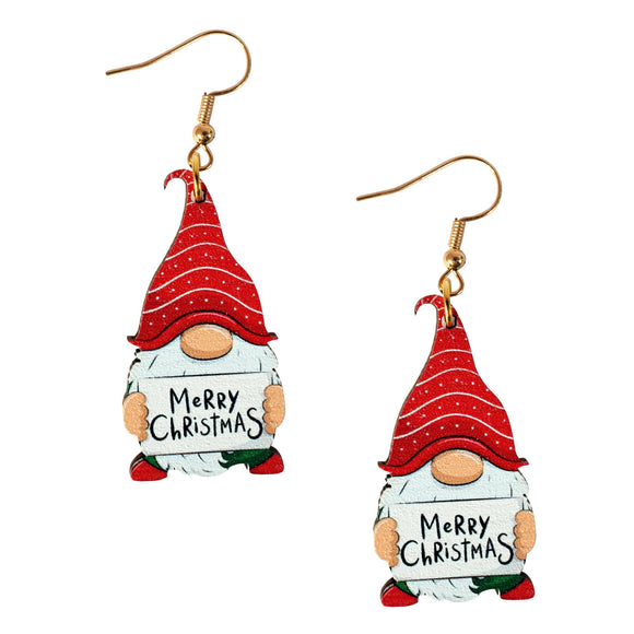 Christmas Gnome Earrings
