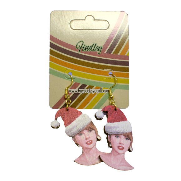 Christmas Pop Star Earrings