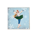 Vintage Ice Skater Coaster-1