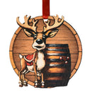 Bourbon Reindeer Ornament-1