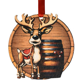 Bourbon Reindeer Ornament