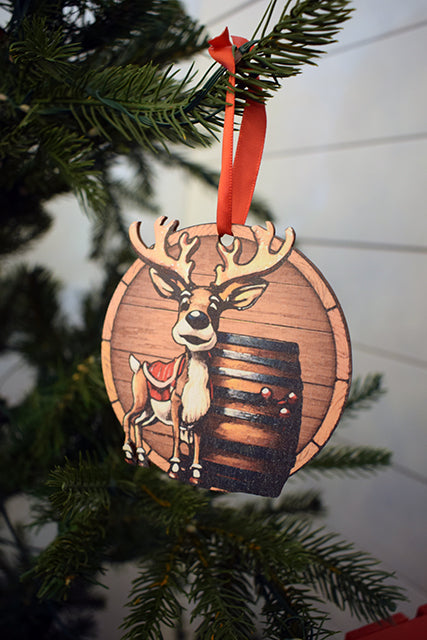Bourbon Reindeer Ornament