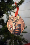 Bourbon Reindeer Ornament