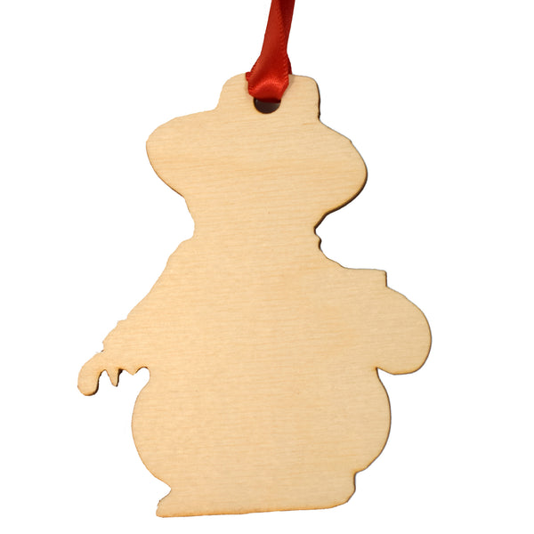 Snowman with Bourbon Ornament