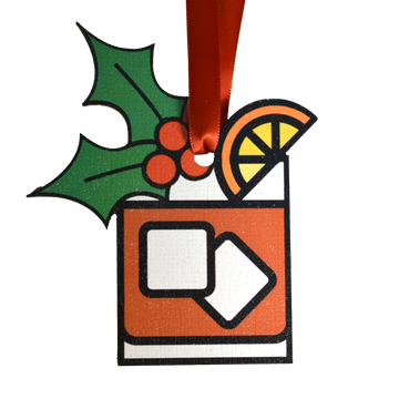 Holiday Old Fashioned Wooden Ornament