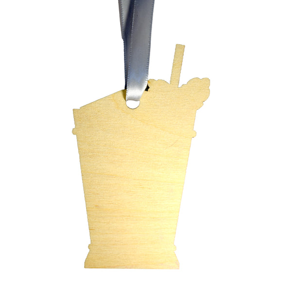 Mint Julep Wooden Ornament