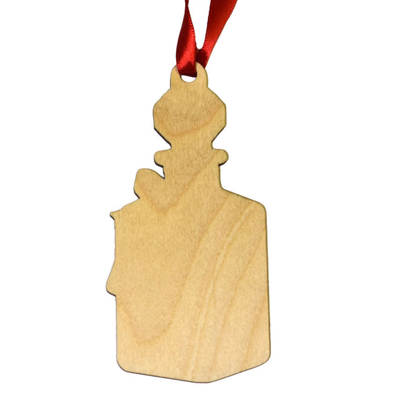 Aged to Perfection Decanter Wooden Ornament