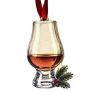 Holiday Snifter Glass Wooden Ornament-1