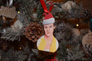 Harry Styles Christmas Wooden Ornament-3