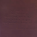 Ronnie Corbett Quote Leather Flask-4