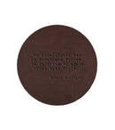 Ernest Hemingway Quote Leather Coaster-1