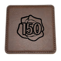 Derby Rose 150 Leather Coaster