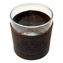 Ronnie Corbett Quote Rocks Glass with Leather Sleeve-2