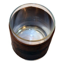 Tennessee Shape Rocks Glass with Leather Sleeve-2