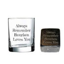 Rocks Glass and Large Whiskey Stone Gift Basket-4