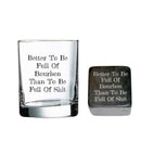 Rocks Glass and Large Whiskey Stone Gift Basket-5