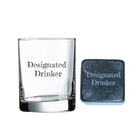 Rocks Glass and Large Whiskey Stone Gift Basket-6