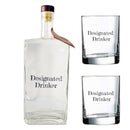 Decanter with Two Rocks Glasses Gift Basket-5