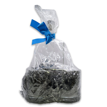 Decanter with Two Rocks Glasses Gift Basket