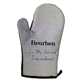 Bourbon is My Secret Ingredient Oven Mitt