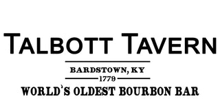 Old Talbott Tavern Barrel Head Shelf Sitter Sign