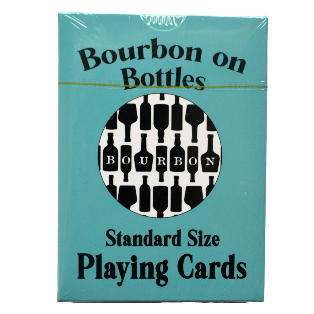 Bourbon on Bottles Playing Cards