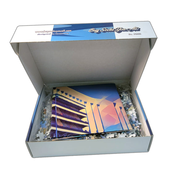 Derby Race Spires Pop Art 1000 Piece Jigsaw Puzzle