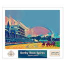 Derby Race Spires Pop Art 1000 Piece Jigsaw Puzzle-4