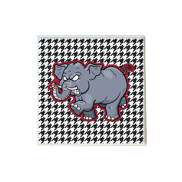 Angry Elephant Coaster Ceramic Coaster