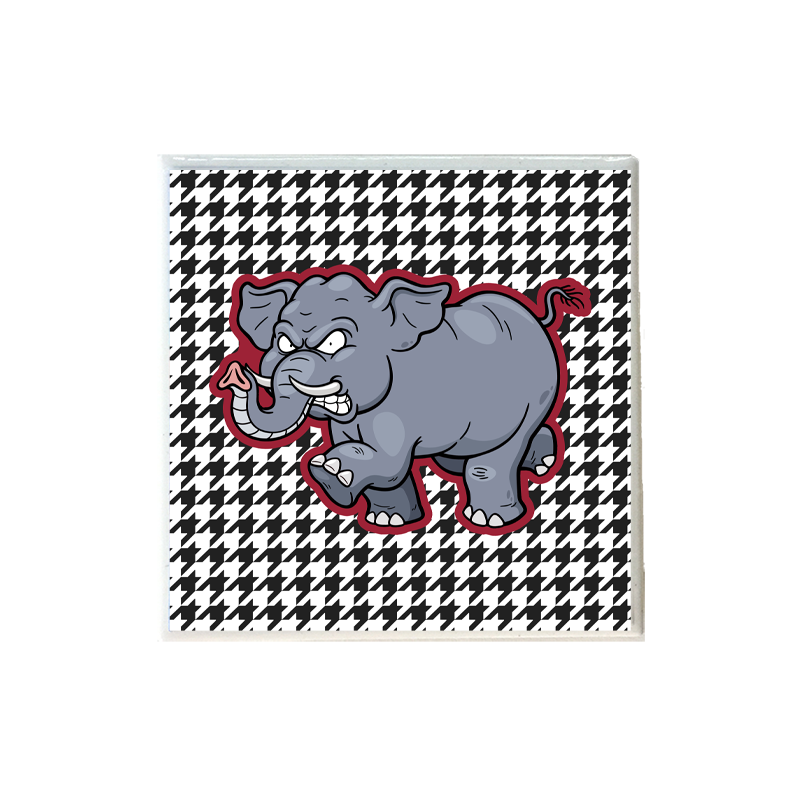 Angry Elephant Coaster Ceramic Coaster