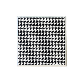 Houndstooth Print Coaster Coaster