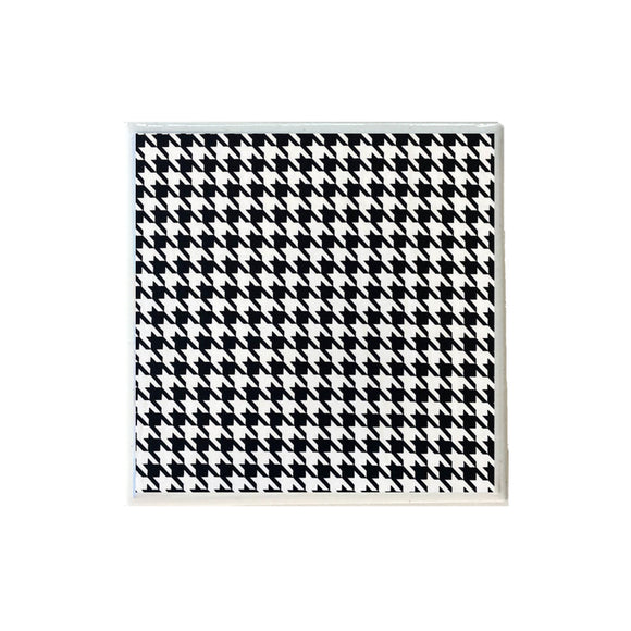 Houndstooth Print Coaster Coaster