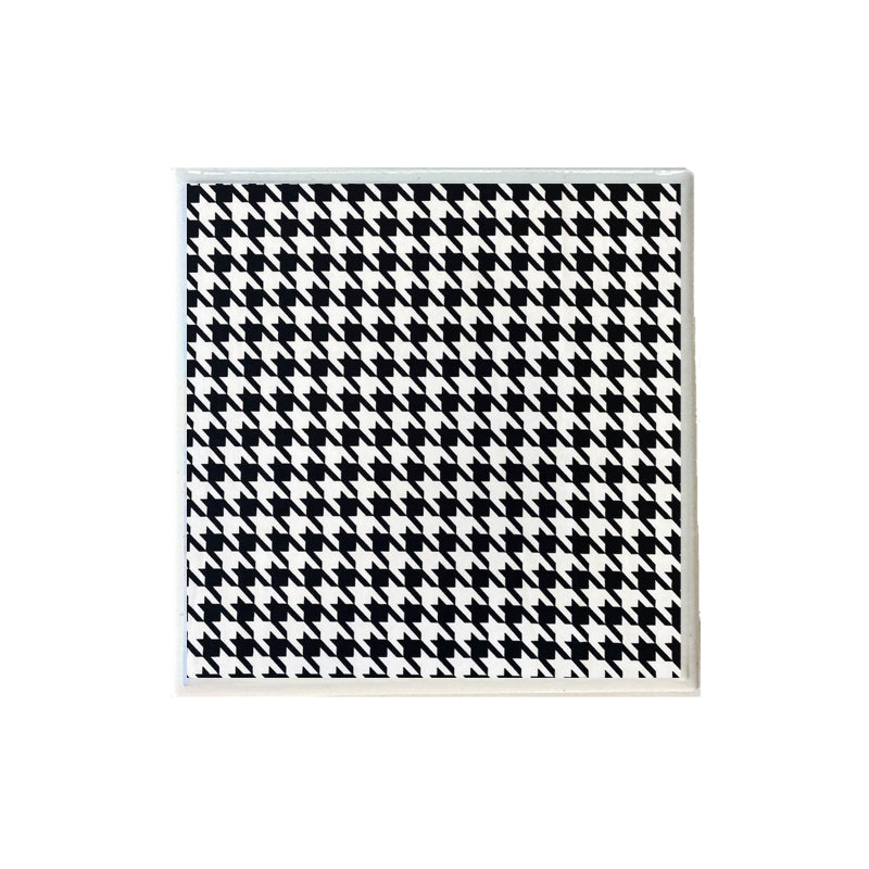Houndstooth Print Coaster Coaster