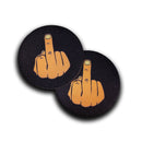 Middle Finger Car Coaster-2