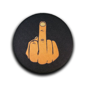 Middle Finger Car Coaster