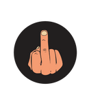 Middle Finger Car Coaster-4