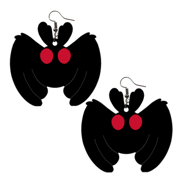Mothman Earrings
