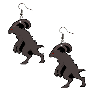 Goatman Earrings