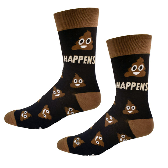 Shit Happens Mens Socks