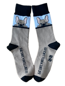 Eat Shit Dog Sock Mens Socks-4