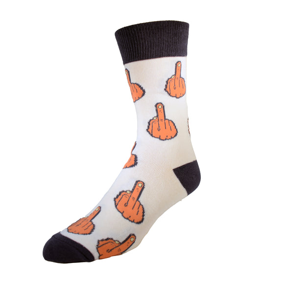 Middle Finger Mens Socks